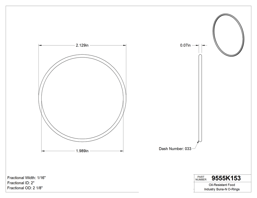 Technical drawing - 9555K153
